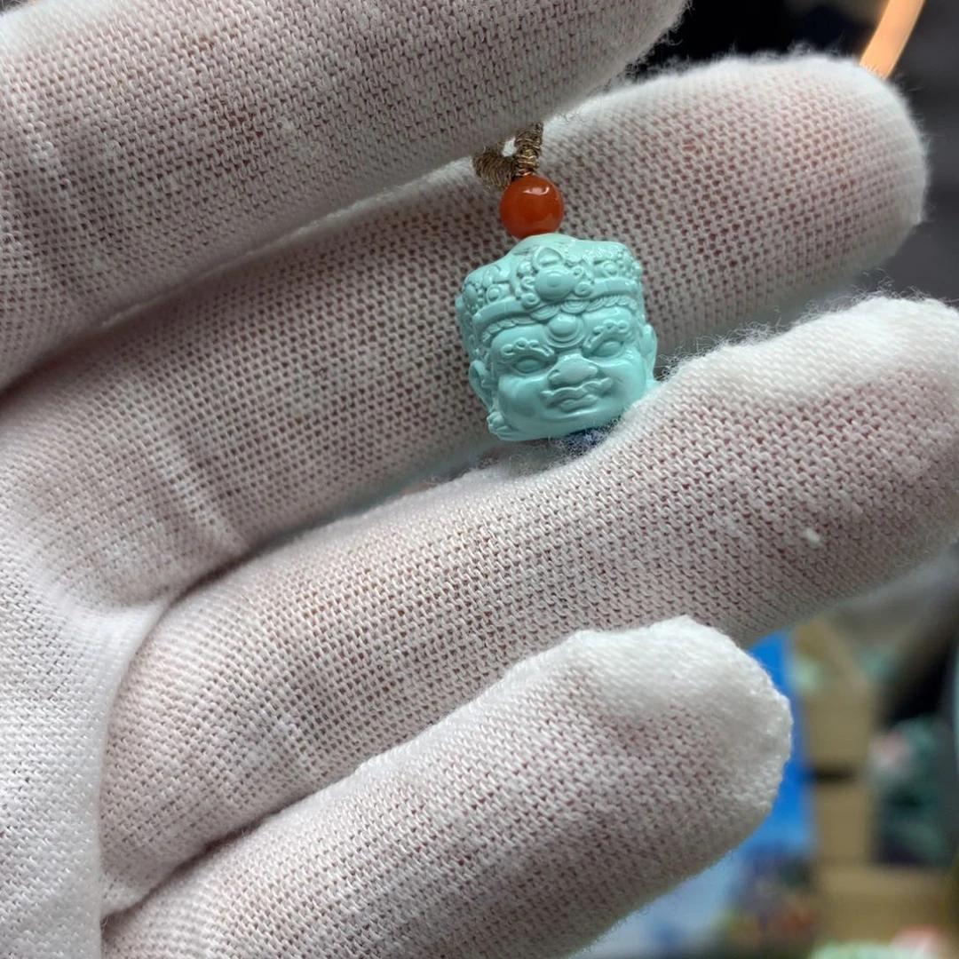 绿松石挂件未镶嵌