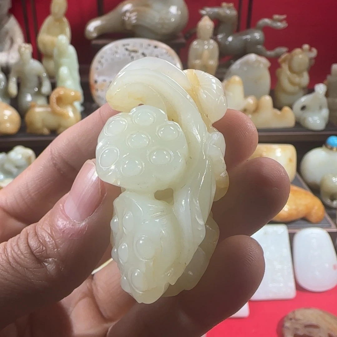 和田玉摆件未镶嵌?***亭