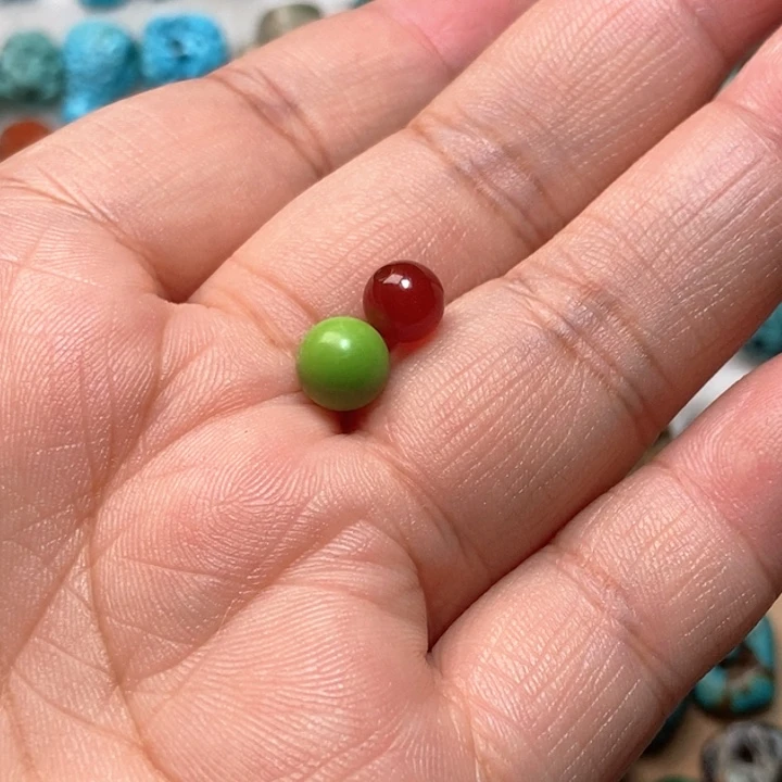 南红玛瑙未镶嵌颈饰