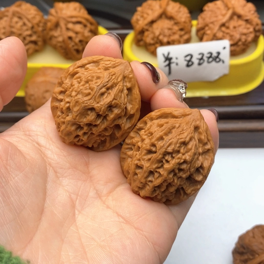 委***长文玩核桃把件346号观音渡