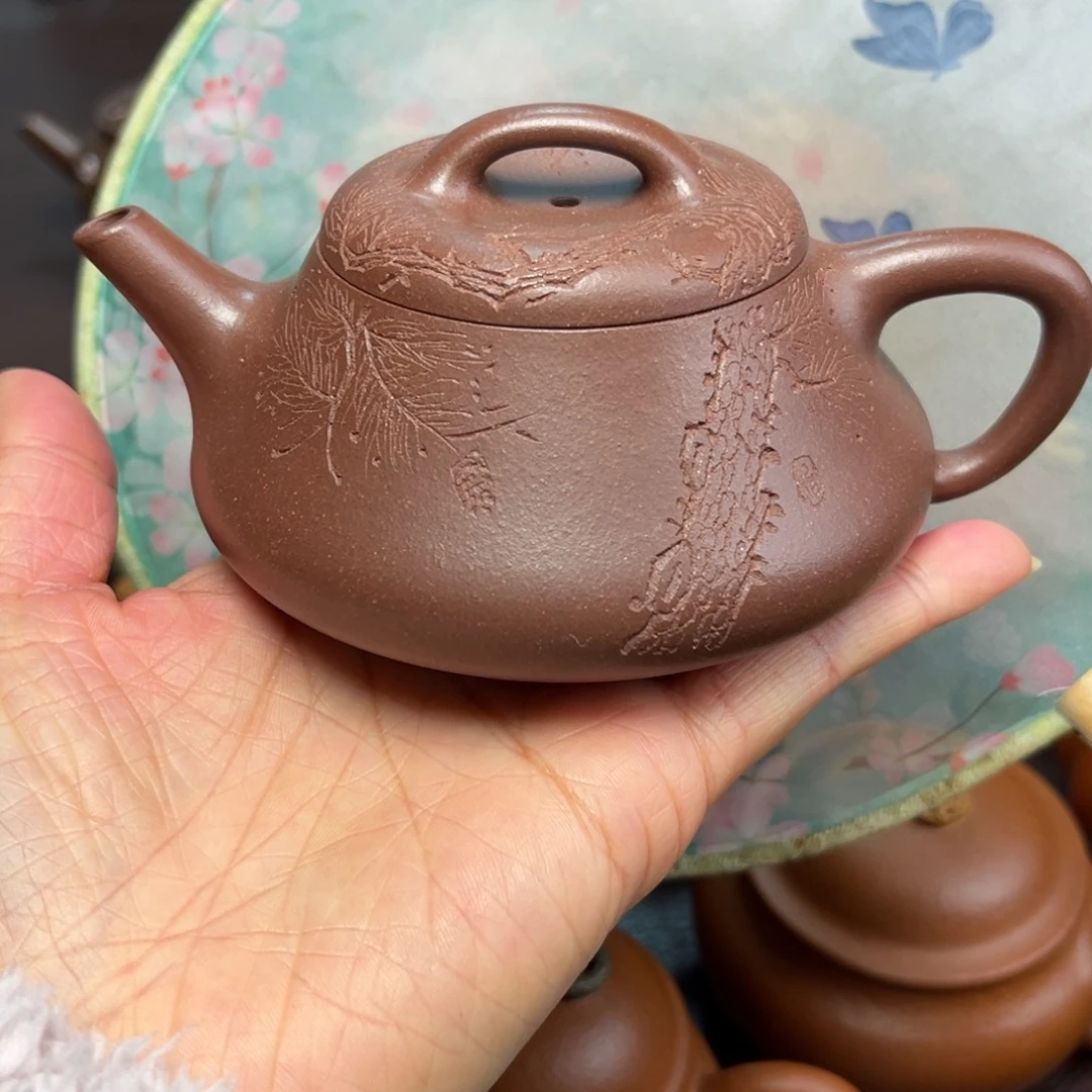 茶***哥紫砂茶壶手工制作原矿紫砂