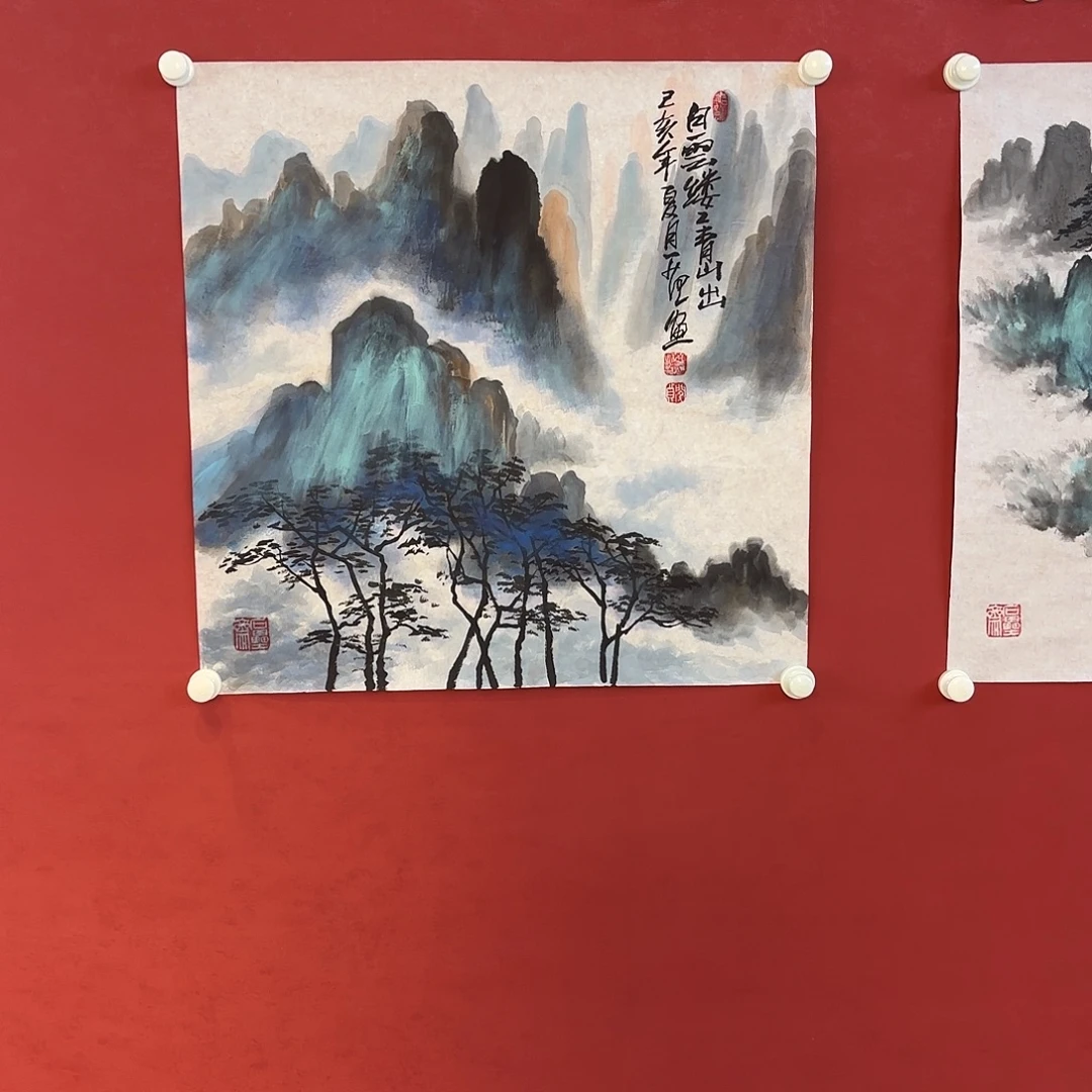 横款精品书画作品欣赏