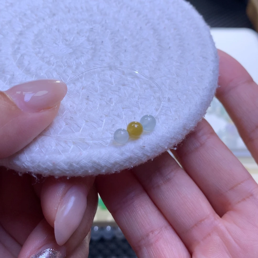 未镶嵌手链翡翠翡翠珠子卡5