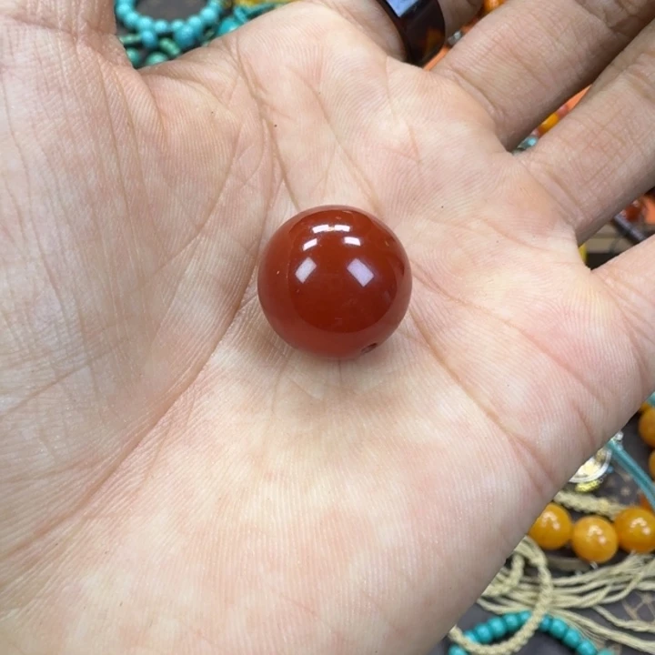 平***生玛瑙/玉髓未镶嵌颈饰