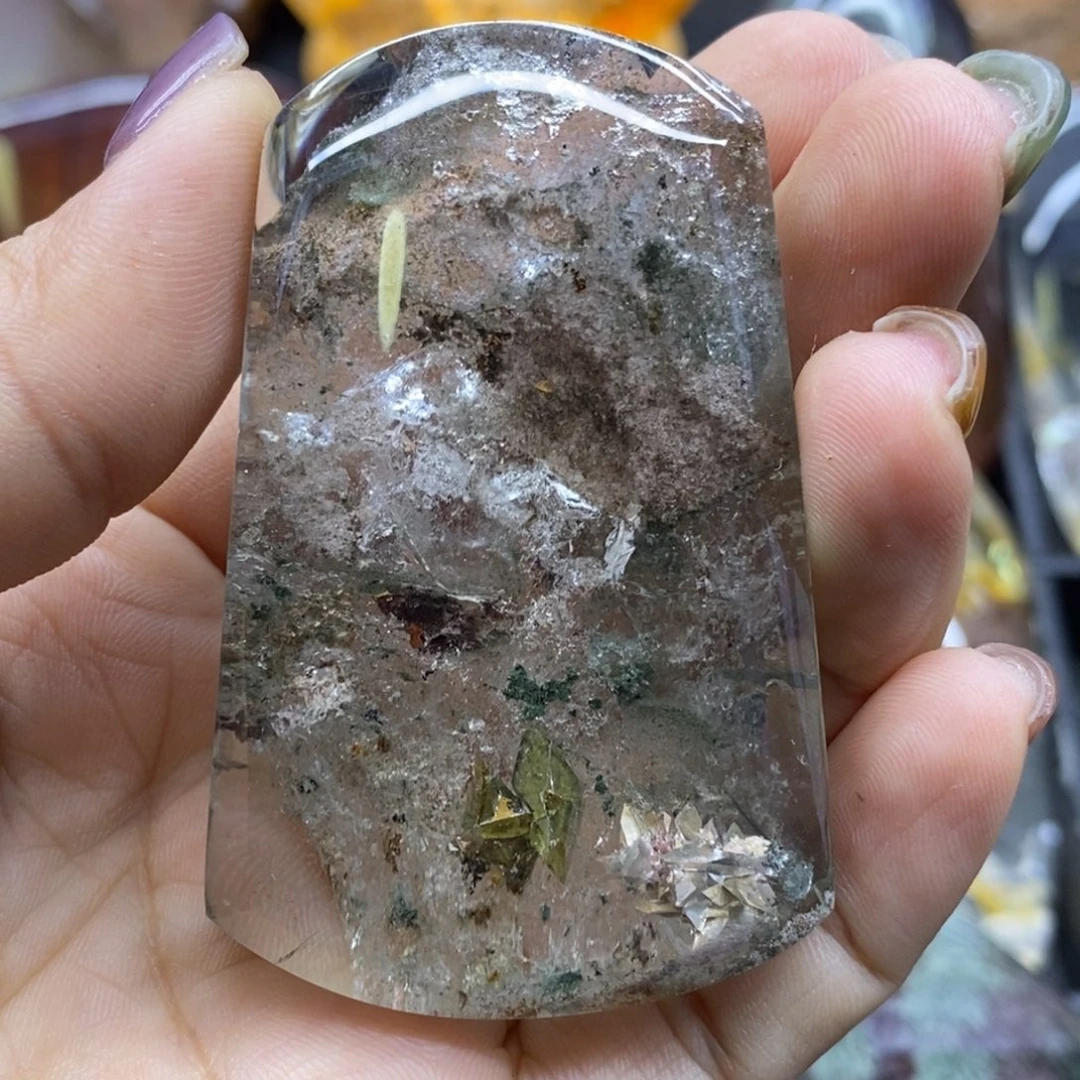 水晶未镶嵌珠宝半成品