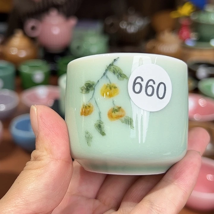 龙泉敬悦青瓷品茗杯