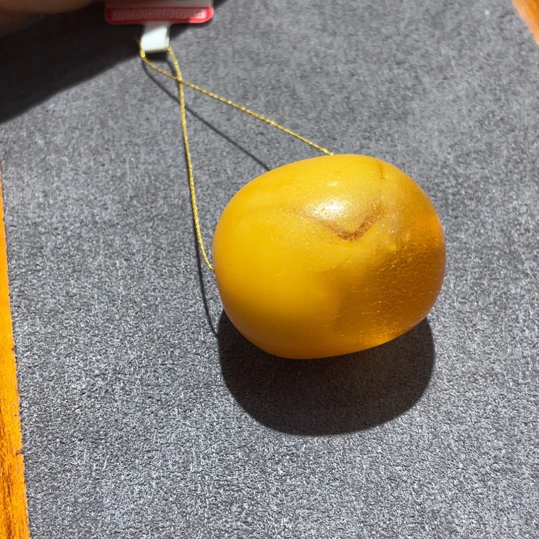 蜜蜡未镶嵌颈饰老蜜蜡枣珠规格20*23