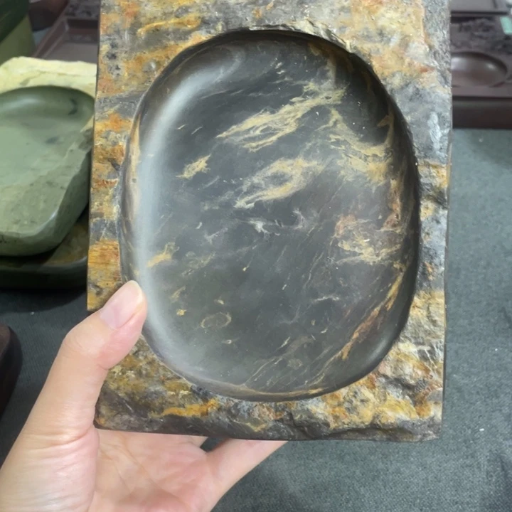 广东肇庆原石端砚