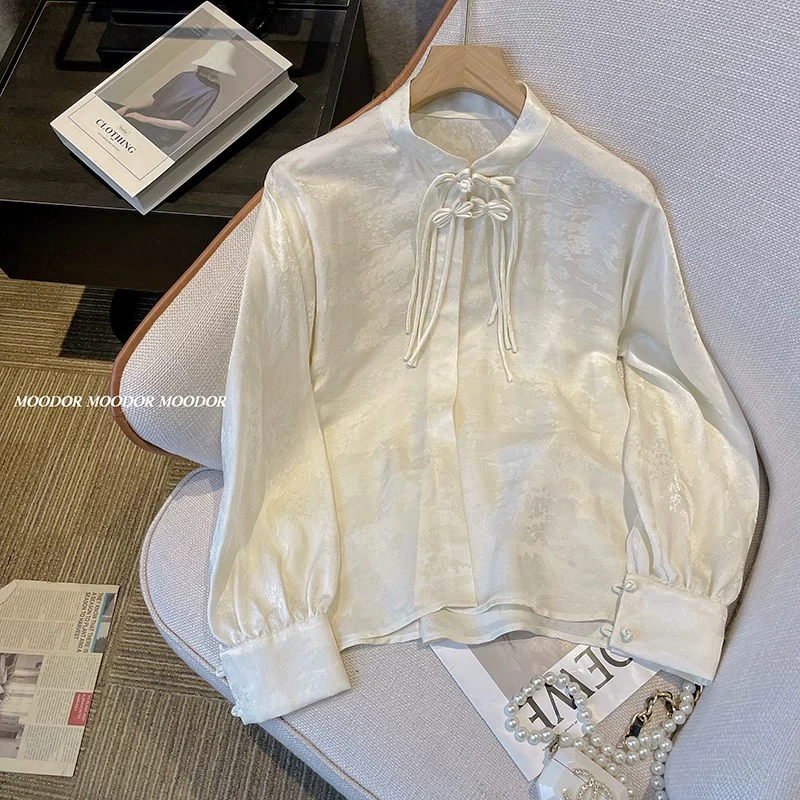 蝴蝶盘口对襟小衫