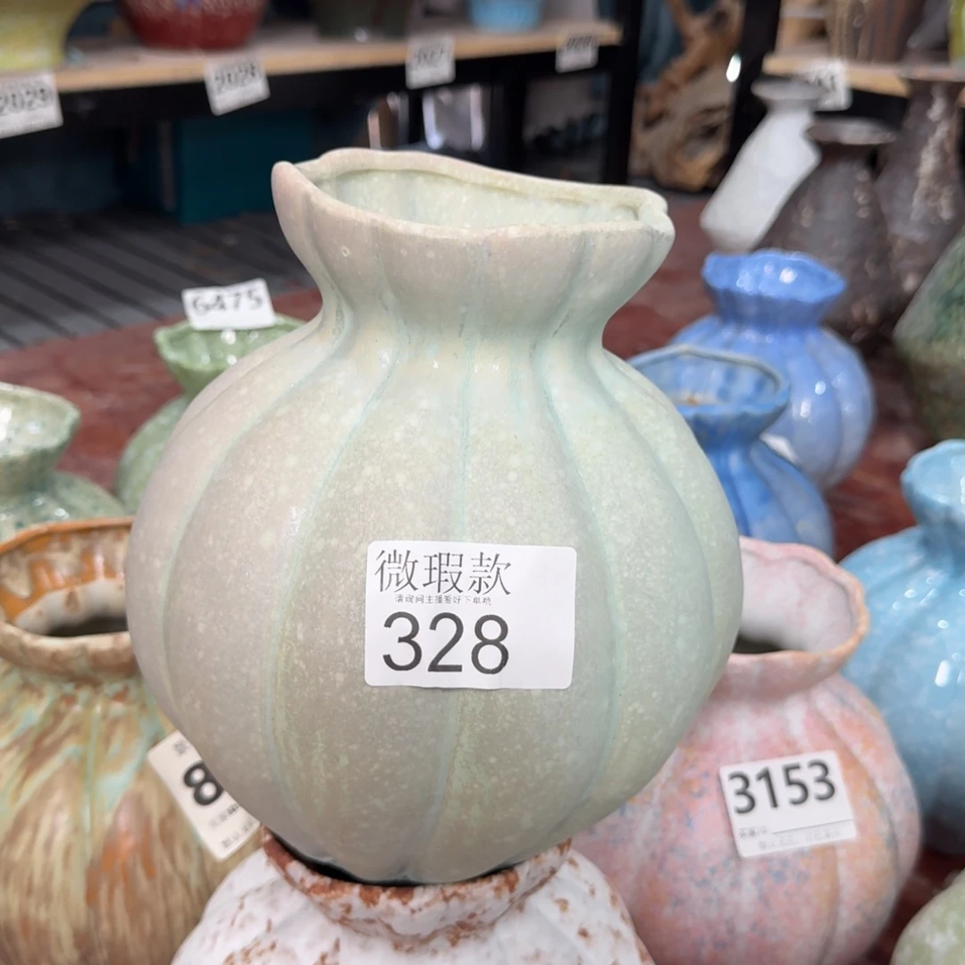 L***r景德镇高温花瓶景德镇高温花瓶编码328高24口8默认无孔