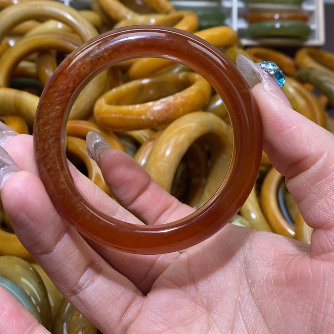 合金蛇纹石玉手镯