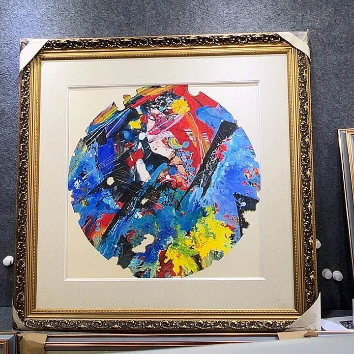 国画知鱼之乐纯手绘