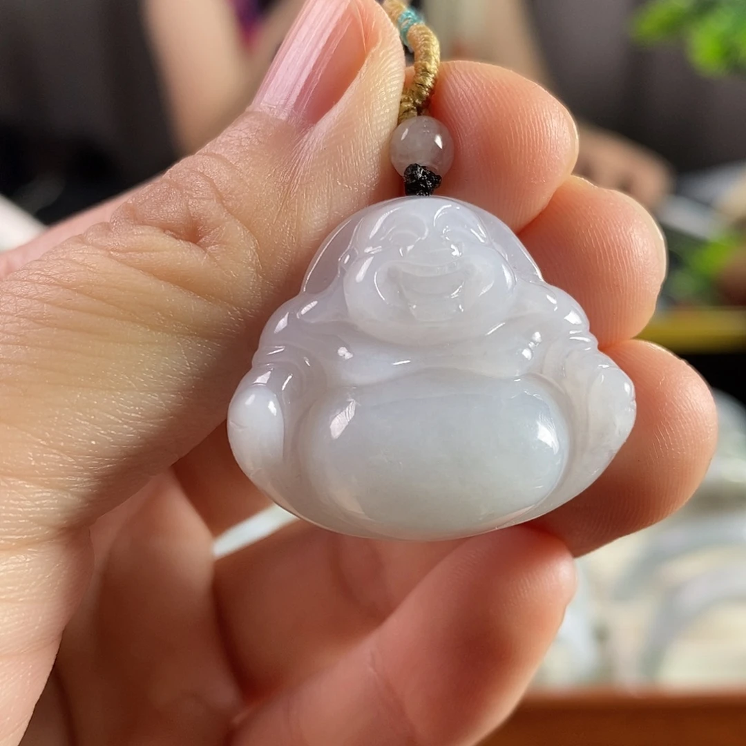 颈饰未镶嵌翡翠佛公