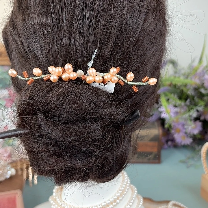淡水珍珠未镶嵌发饰