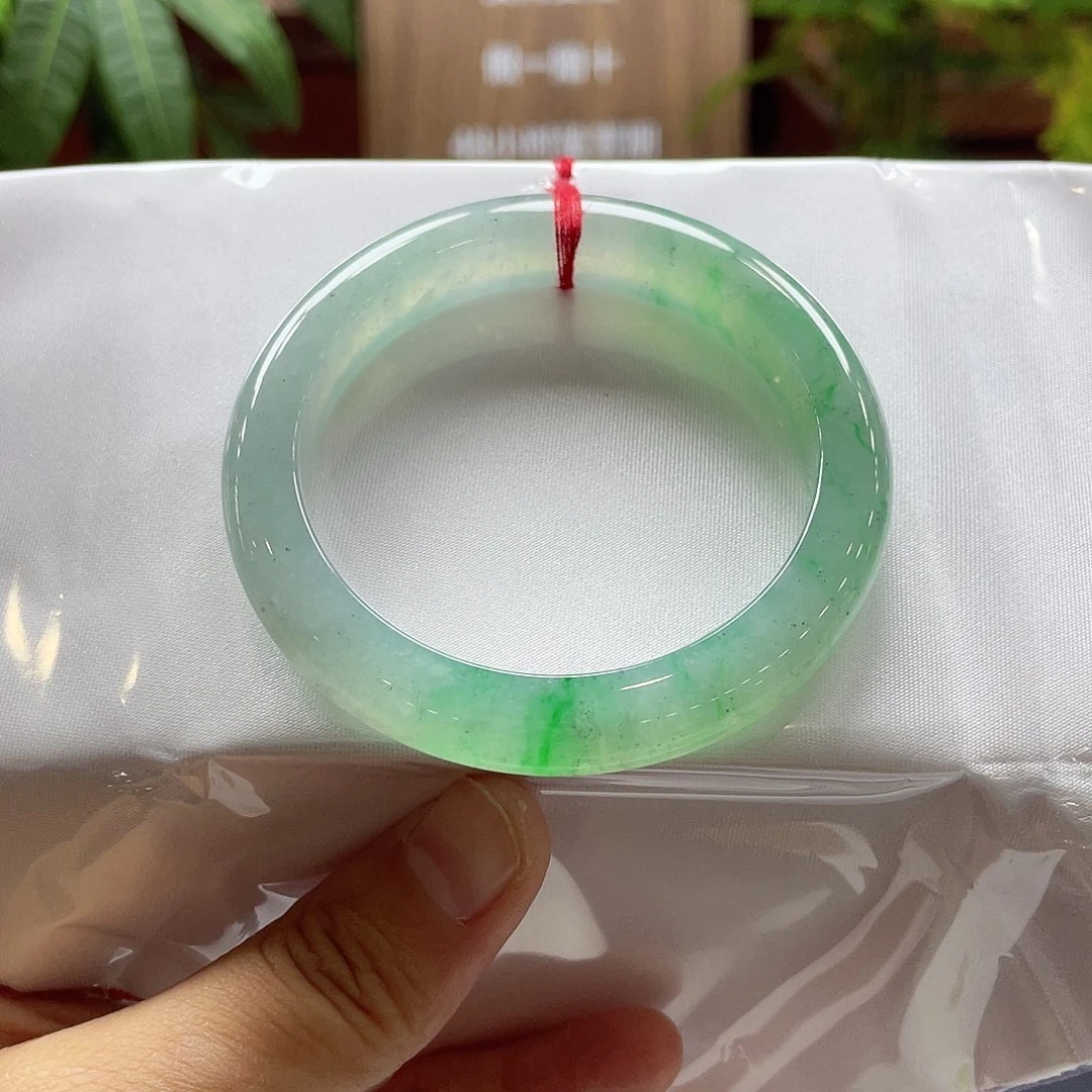 翡翠未镶嵌手镯25 号链接