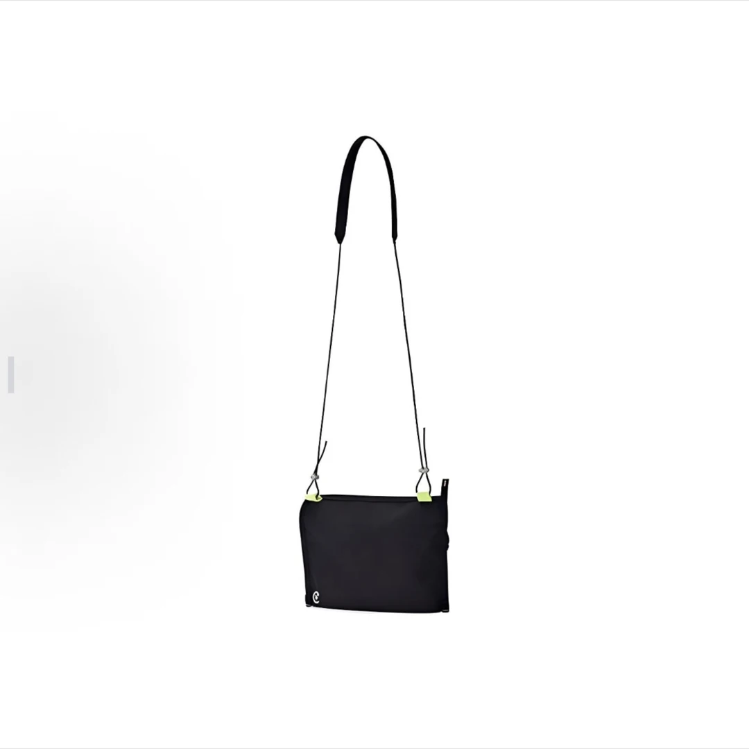 Converse匡威纯色单肩斜挎包常规男女同款情侣款黑色10019911-A04