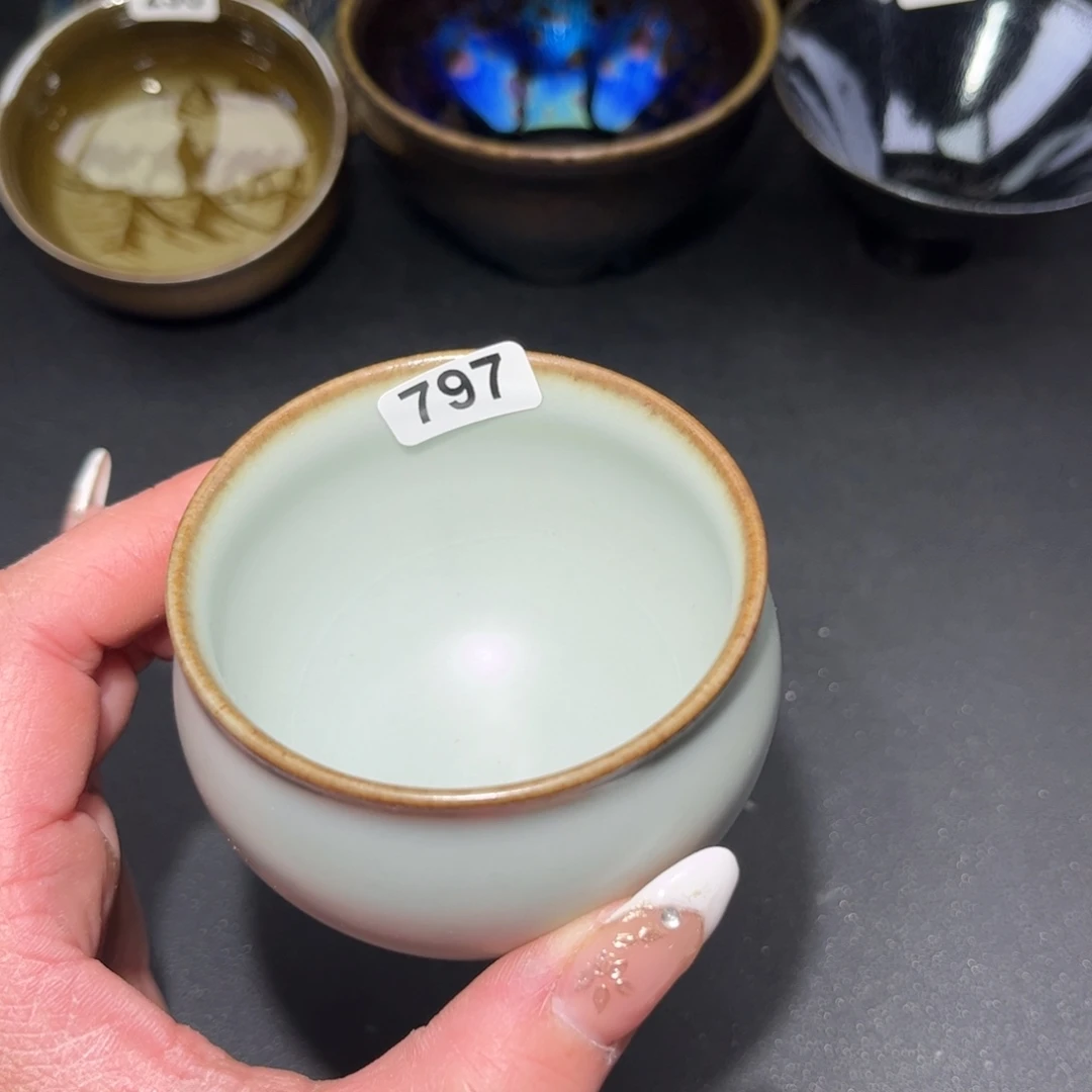 茶盏797 建盏单盏太好看了吧……