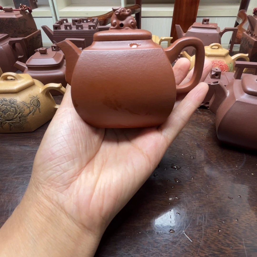 茶壶紫砂朱泥180c c