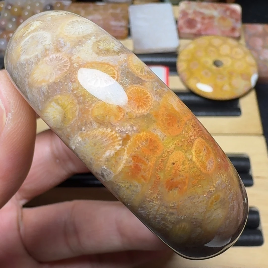 硅化玉纯天然色有机玉石未镶嵌54圈口特价