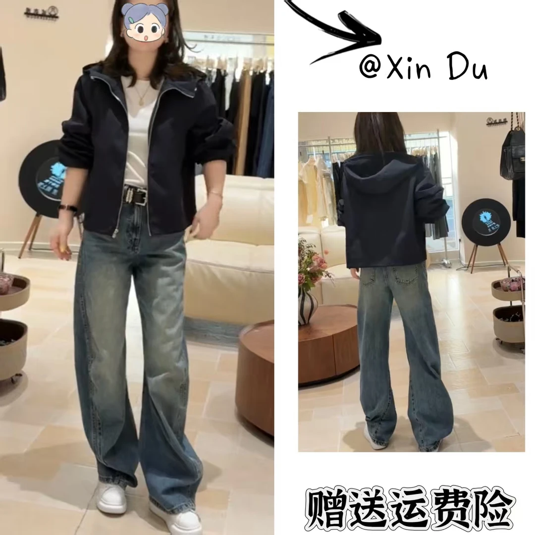 2025秋季新款时尚显瘦气质女士网红洋气两件套百搭款D23100
