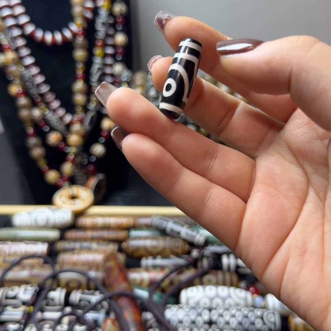 㐅***杺玛瑙/玉髓合金颈饰