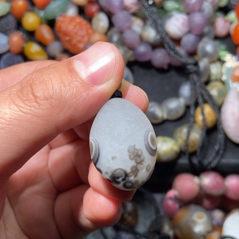 【闪购商品】玛瑙/玉髓项圈合金李*追