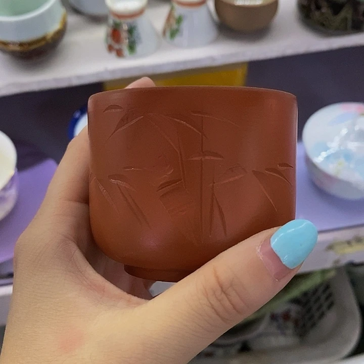 茶杯紫砂我们都在努力着改变自己