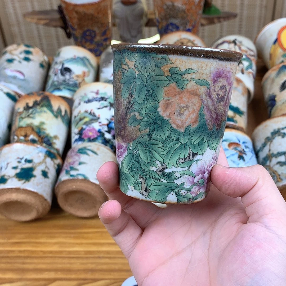 单***行杯景德镇陶瓷手作