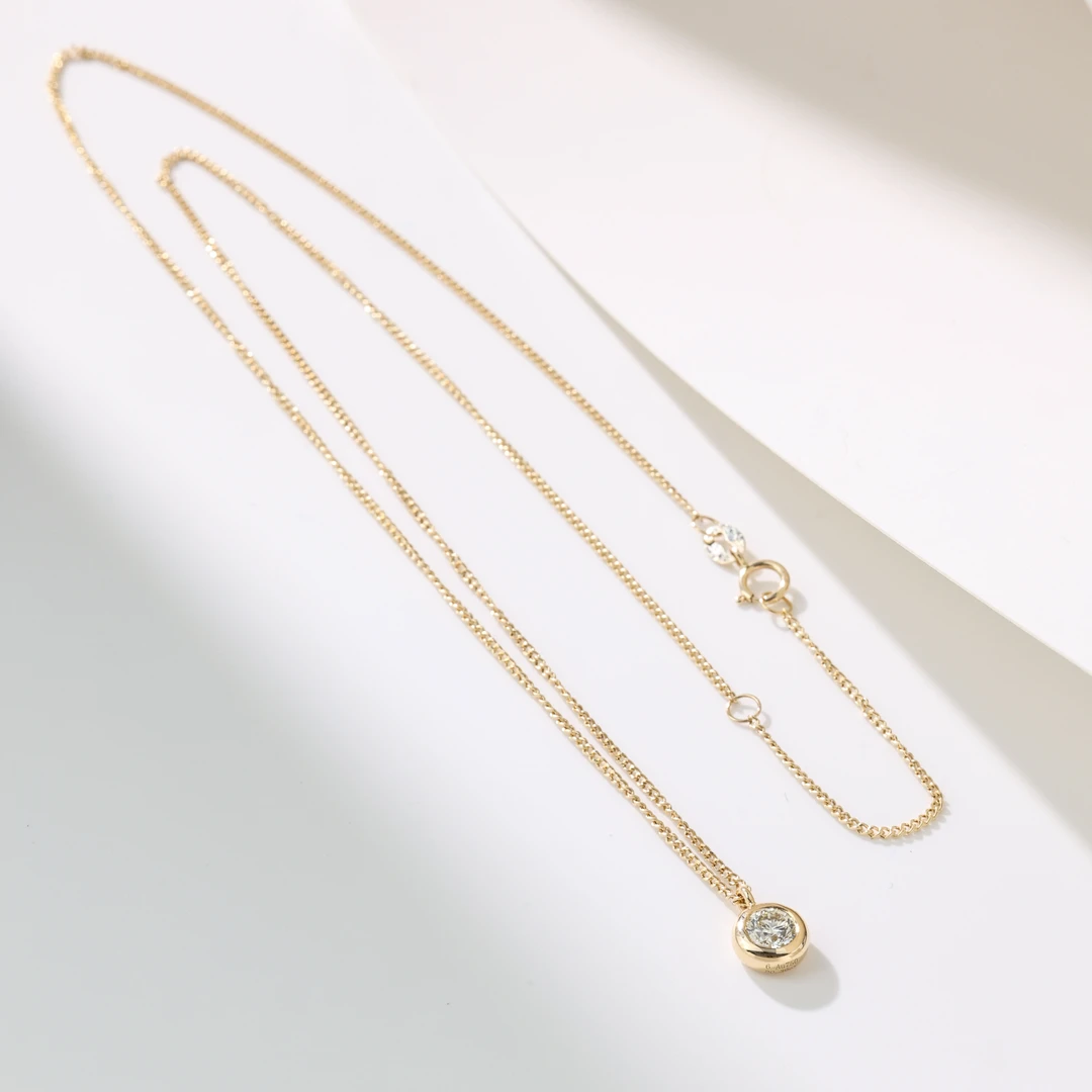 【举石臻选】TA0726-1204-34钻石项链18k(一件/长约40+5cm）H