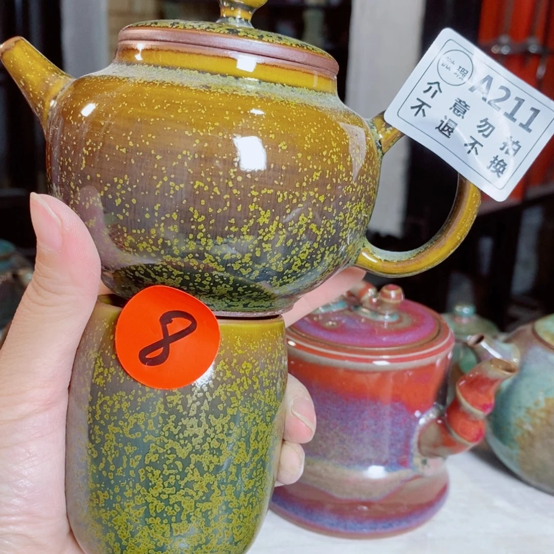 热***”神后钧瓷手工。茶器