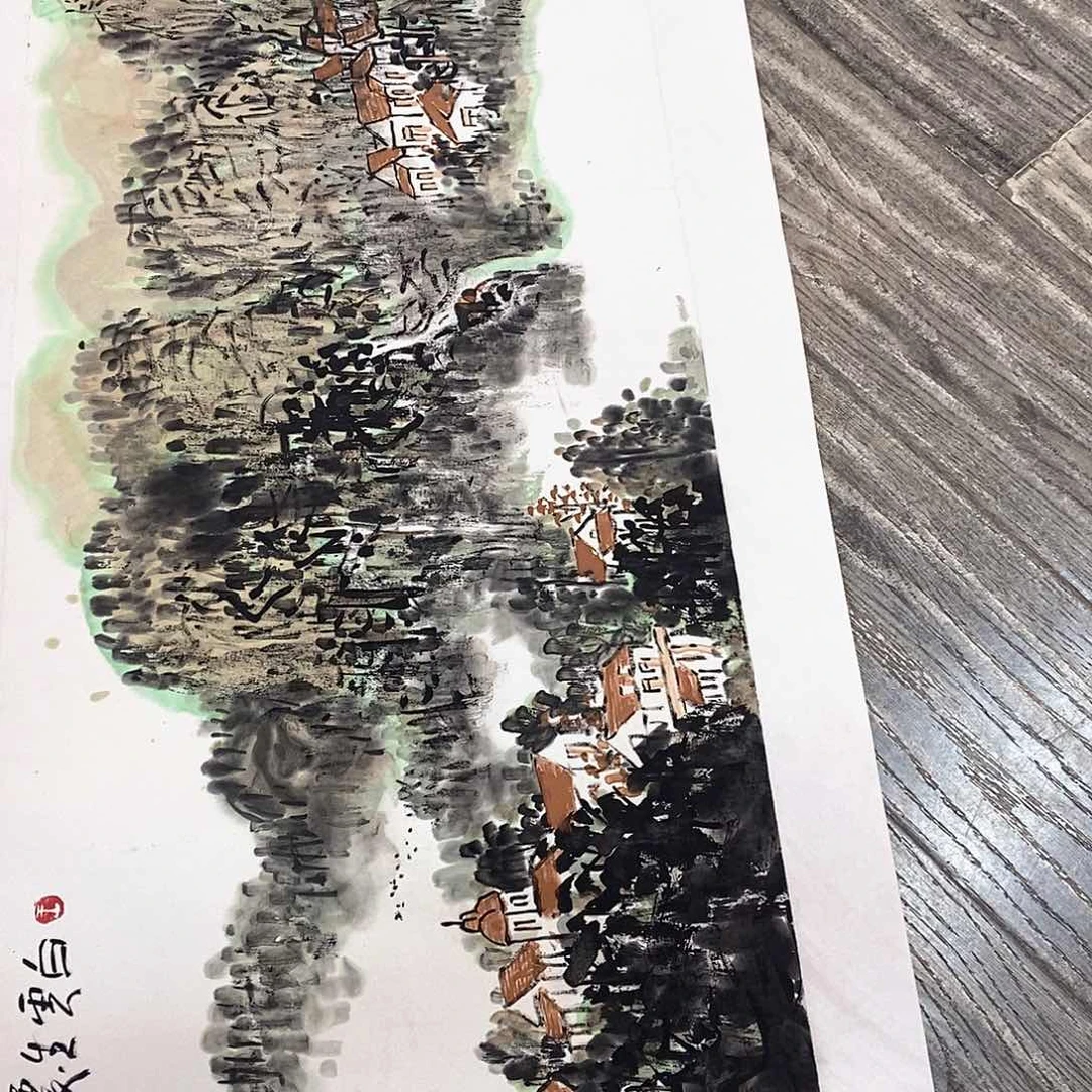 国画万*书画艺术作品书画艺术