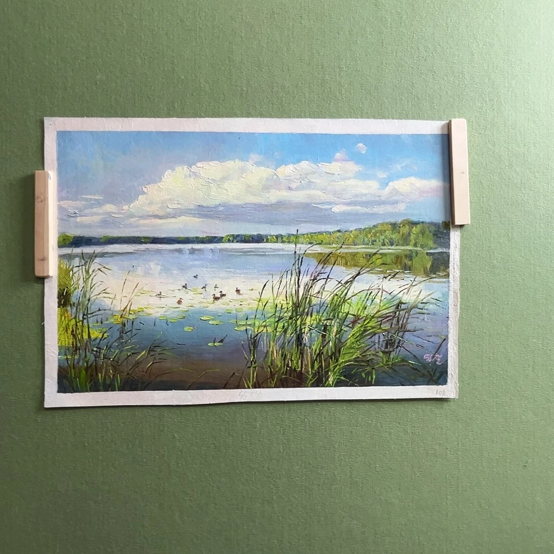 油画朝鲜艺术家油画作品