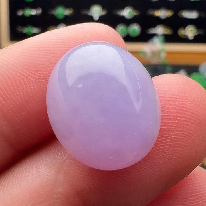 翡翠未镶嵌颈饰蛋面16.9