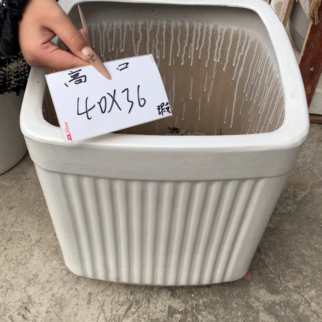 高温陶瓷花盆默认微瑕