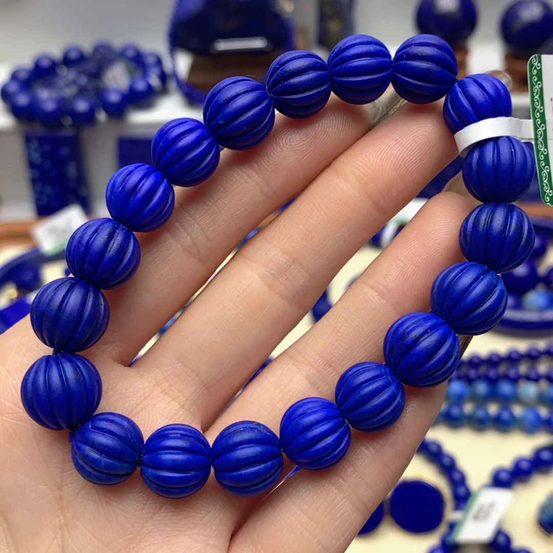 青金石未镶嵌手链11mm