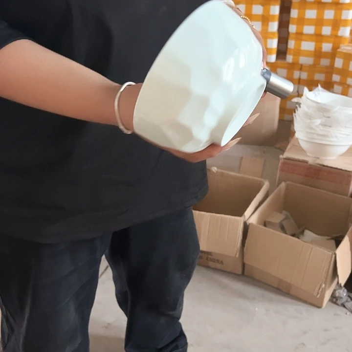 正品青玉6英寸碗4只