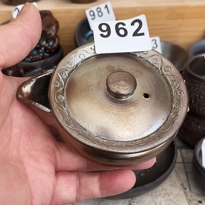 杯子柴烧纯手工裸烧962