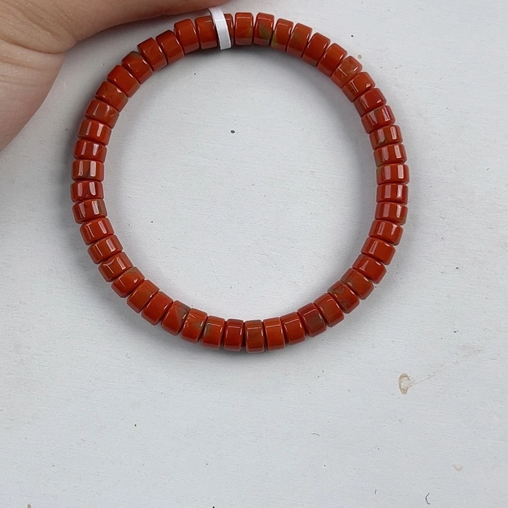 ***ㅤ南红玛瑙未镶嵌大山包精工片片单圈6mm