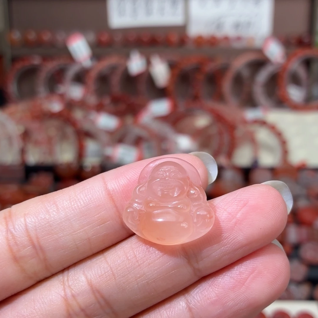 南红玛瑙未镶嵌颈饰佛公