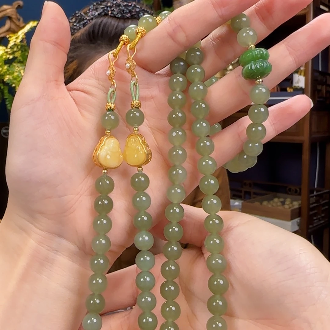 和田玉未镶嵌颈饰111111111111