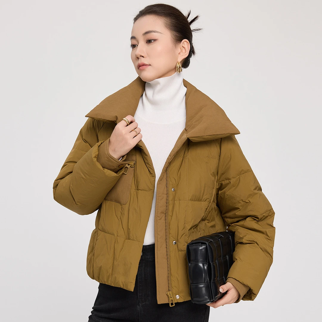 【小余专属】羽绒服连帽中长款加绒加厚女式外套GD958161