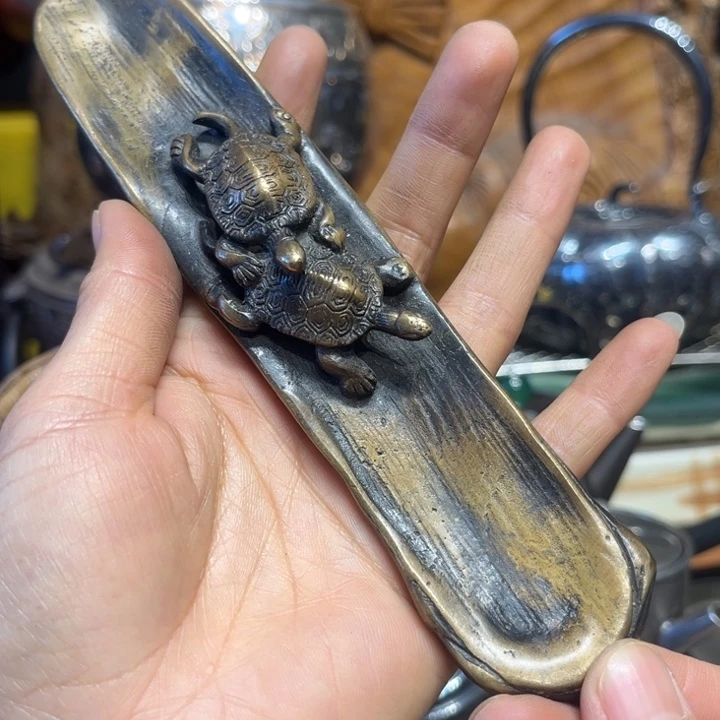 蜜安罐瓷香炉锡茶则