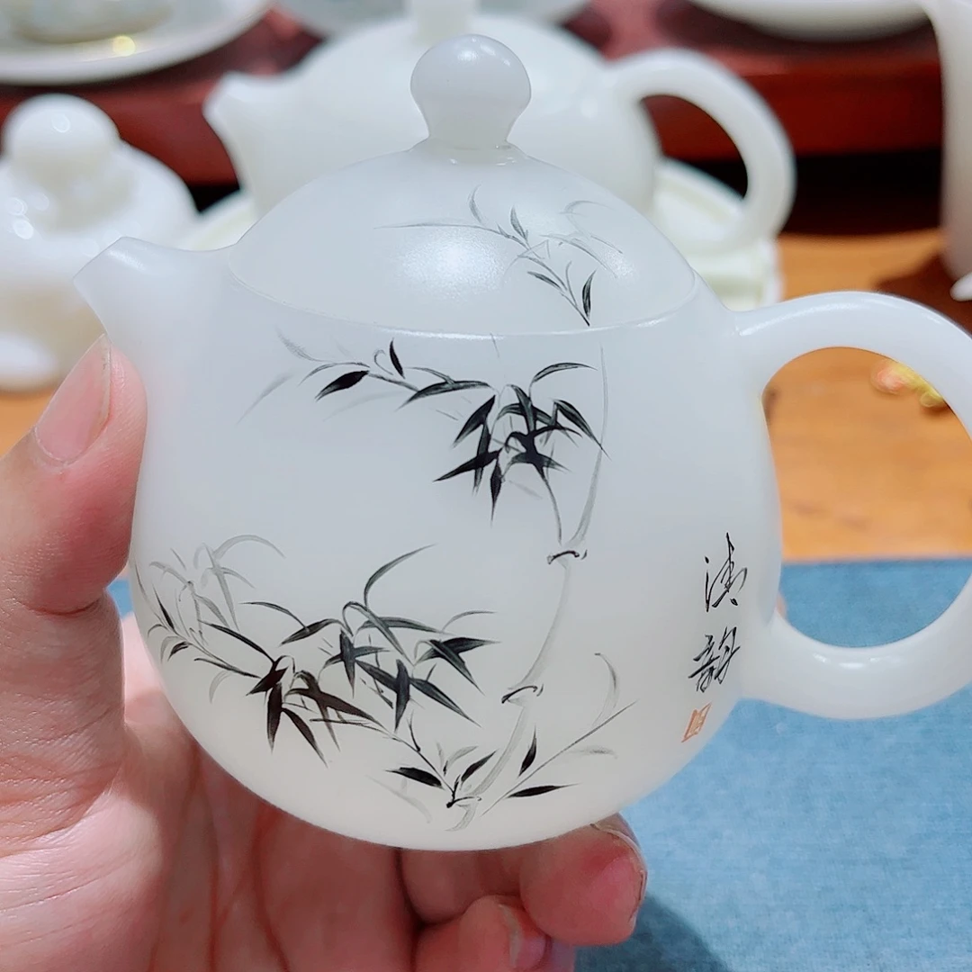 素烧璞玉，180cc手绘11