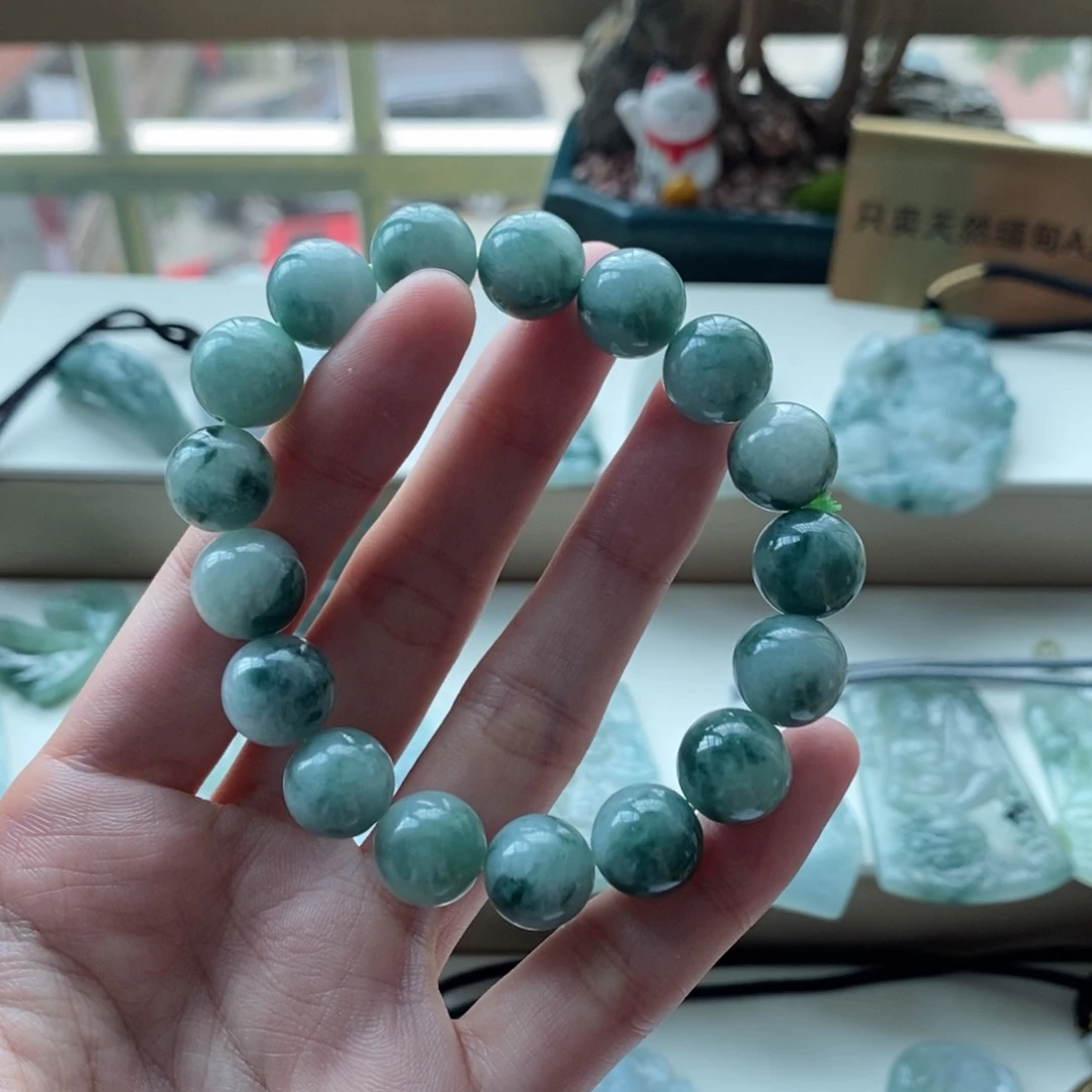【闪购商品】颈饰未镶嵌翡翠拼***哥天然缅甸A货翡翠