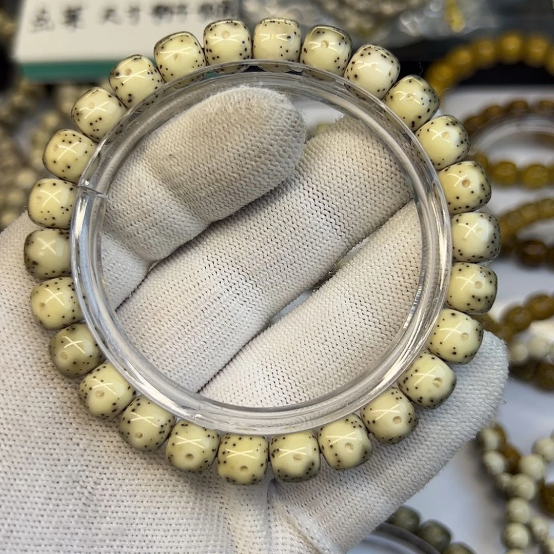 星月菩提手串C***S骨瓷白大留白9✖️8