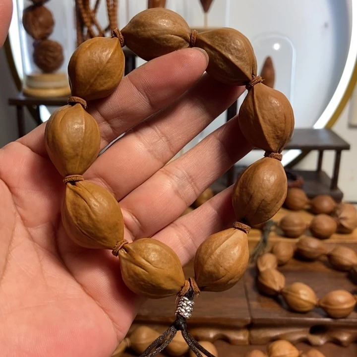 橄榄核吊坠19 x27梅林铁核