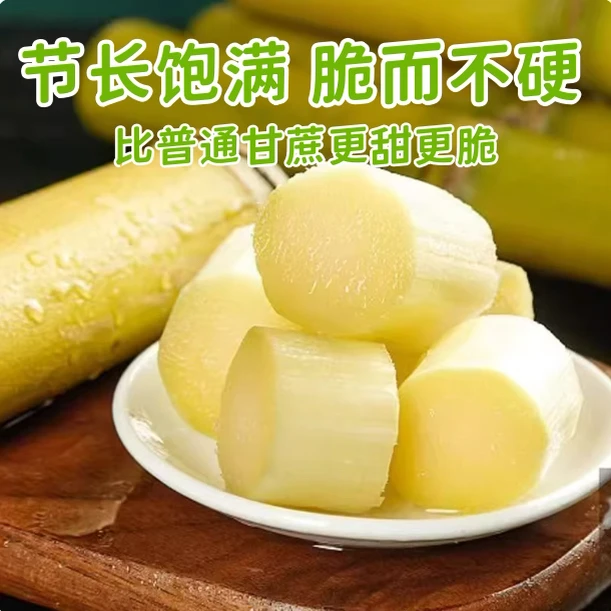 【正宗广西】黑皮黄皮甘蔗双拼现砍现发产地直发当季水果新鲜直达