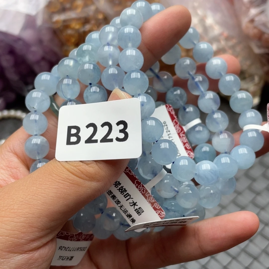 水晶手链未镶嵌多样性