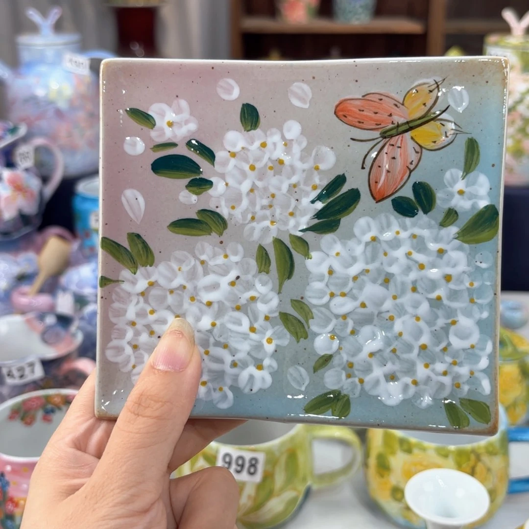 景德镇手绘高温釉下彩陶瓷茶具^_^