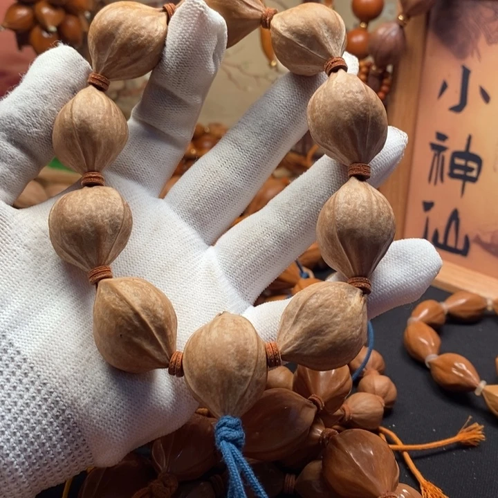 手串/手链橄榄核2.3原皮三花蒜头